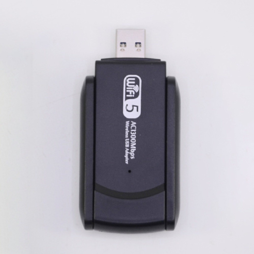 Dual Band WiFi USB Adapter 2 Antenna USB3.0 Interface 1300Mbps WiFi Dongle Driver Free Receiver Wireless Network Card