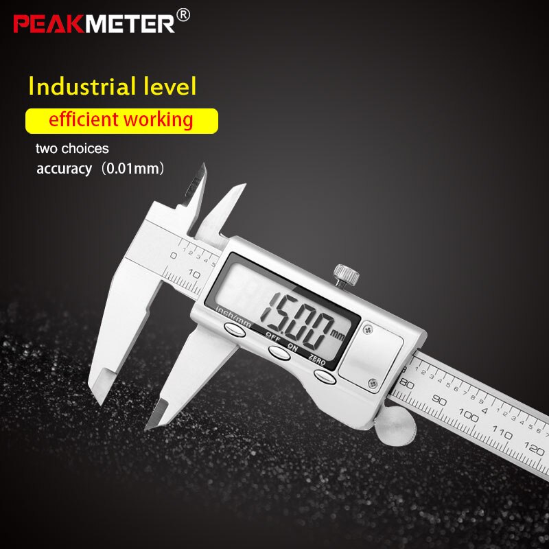 6-inch Electronic Digital Vernier Caliper Micrometer Measuring 0-150mm Stainless Steel Calipers Gauge Measuring & Gauging Tools