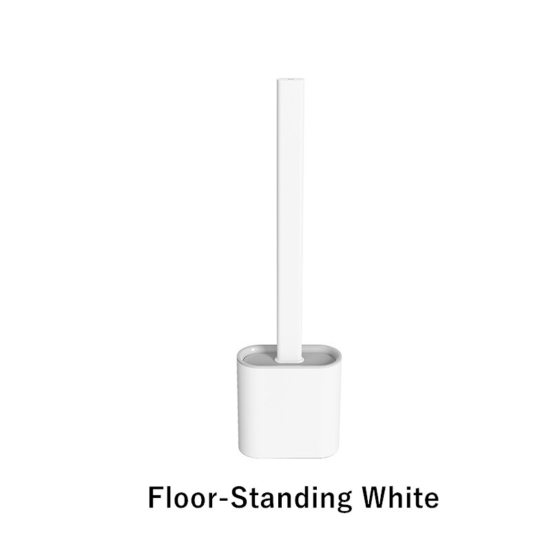 Siliconen Kloof Toiletborstel Wall Mount Lange Han... Grandado