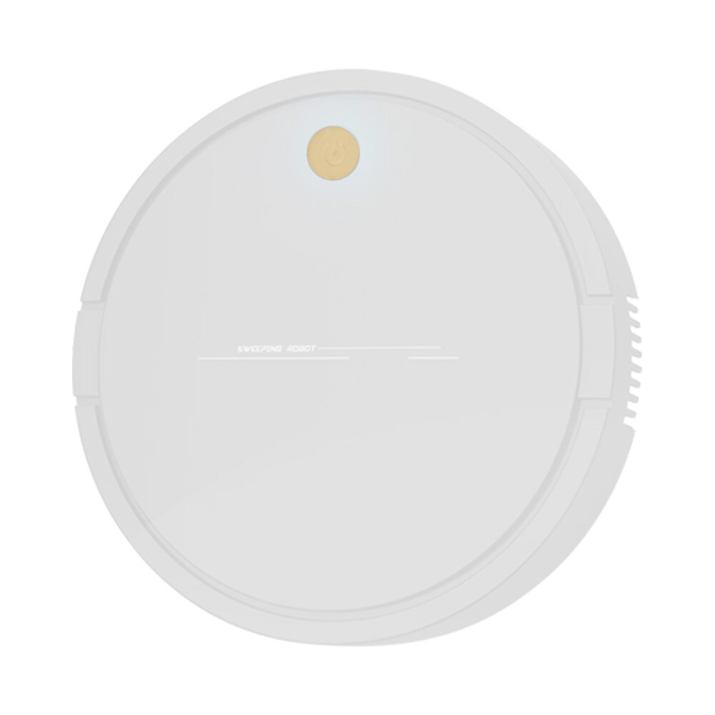 ALLOET DA628 Intelligent Robot Vacuum Cleaner USB Charging Household Wireless Sweeping Robot Dust Hair Cleaning Vacuum Cleaner: White