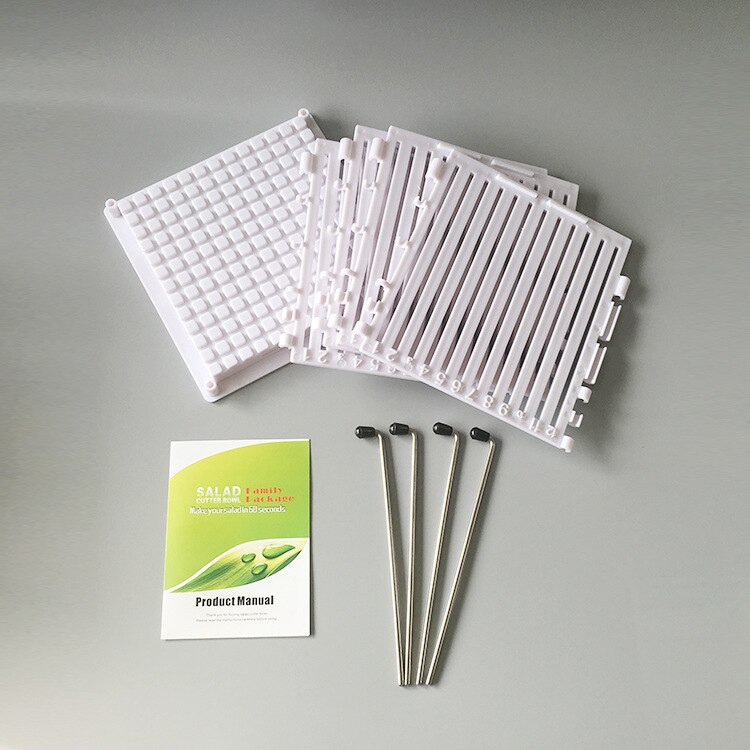 Fresh fruit salad bowl salad cutter bowl fruit salad square cut bowl two generation salad bowl