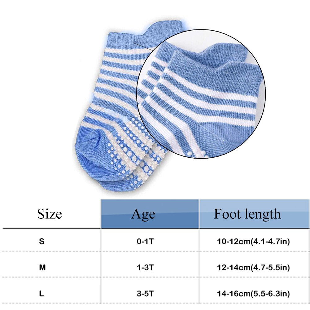 12 Pairs Baby Sokken Anti Slip Katoen Peuter Enkel Winter Warm Kids Sokken Voor Kinderen Jongens Meisjes