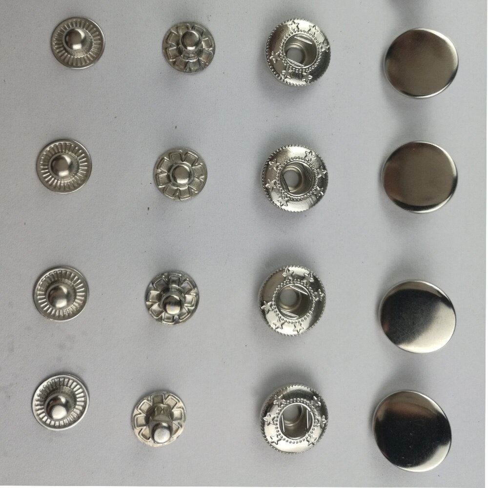 50 stuks leren ambachtelijke snelklinknagel drukknopen voor kleding tassen schoenen 10/12.5/15mm leren decoratieve gecombineerde knopen