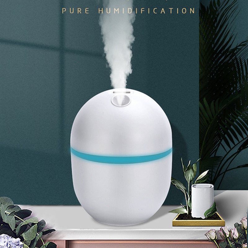 1Pc Mini Draagbare Ultrasone Air Humidifer 200Ml Aroma Essentiële Olie Diffuser Usb Mist Maker Aromatherapie Luchtbevochtigers Voor Thuis