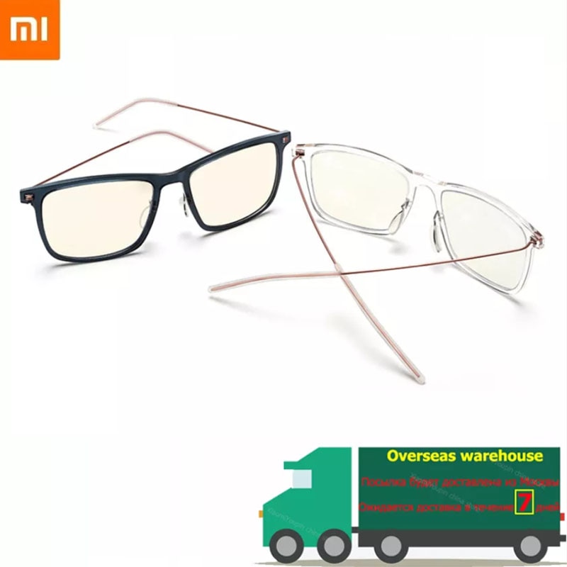 Xiaomi Mijia-gafas anti-rayos azules para hombre y mujer, lentes ultraligeras Anti-UV para jugar, protección ocular para ordenador y teléfono, originales