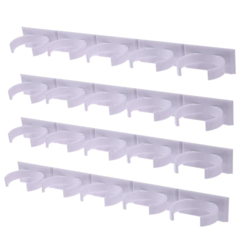 4 Uds. De montaje en pared para gabinete, Clip para ingredientes caseros, estantes para botellas de especias, porta frascos de ahorro de espacio, utensilios de cocina: 4pcs