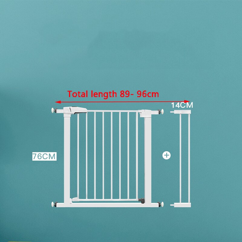 Barrera de seguridad para bebés, vallas portátiles y plegables, protección de separación transpirable, valla aislada para perros y bebés: 89 to 96cm