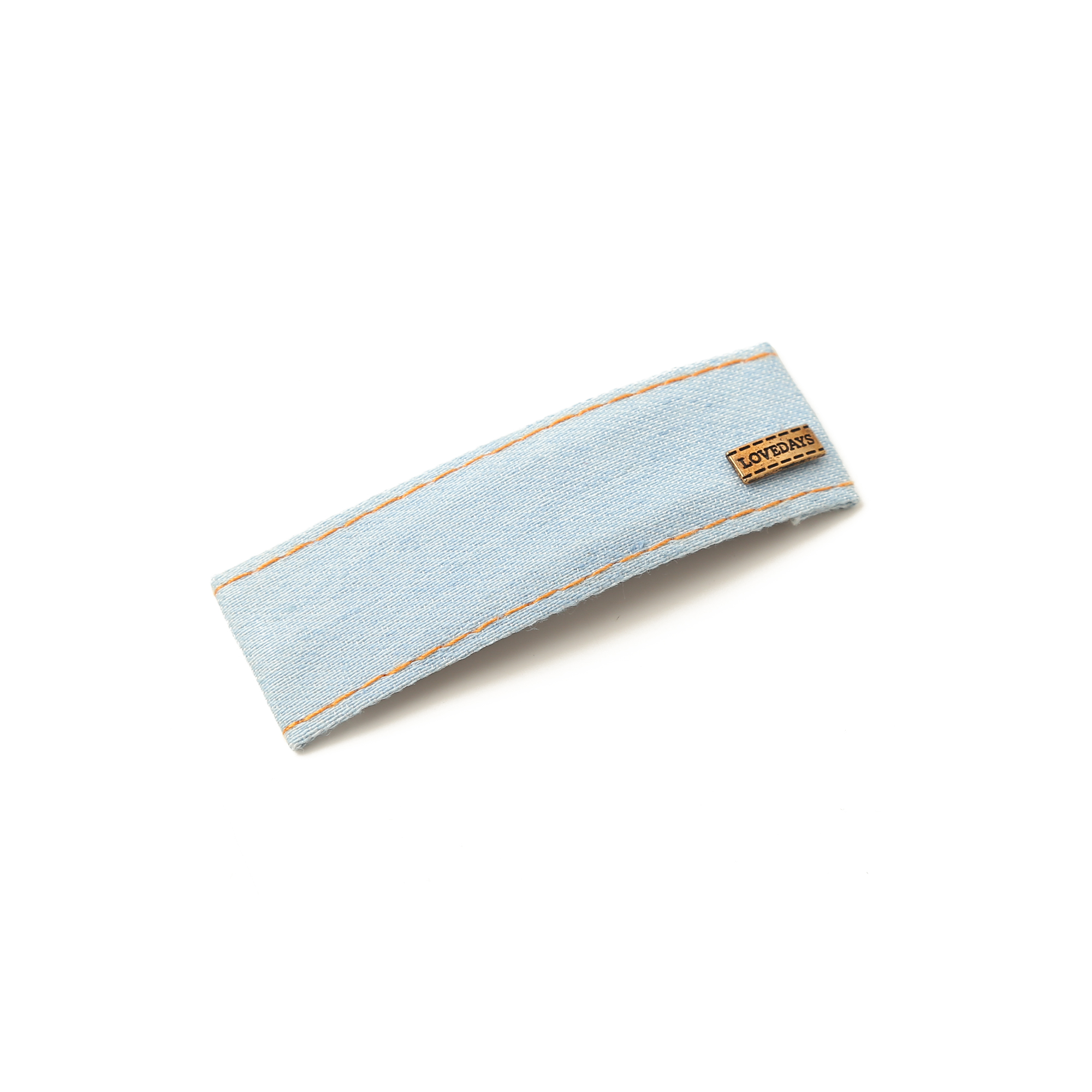 Denim Hair Clip Hairpins French Barrettes Clip Cool Girls Korean Handcraft Style Hair Accessories for Girls: GRAY