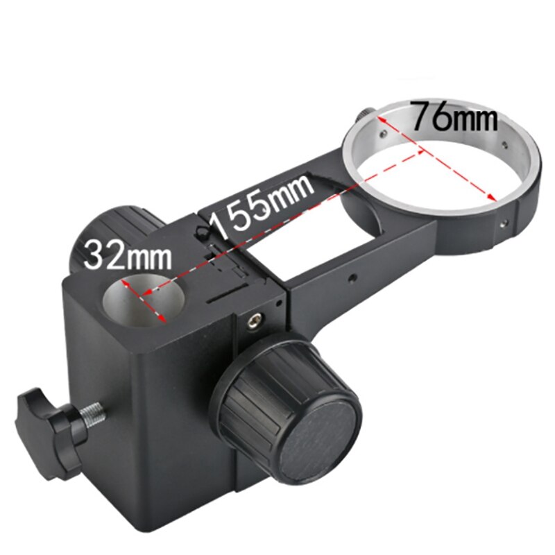 76mm Diameter Adjustable Zoom Stereo Microscopes Focusing Holder Focusing Bracket for Microscope 32mm