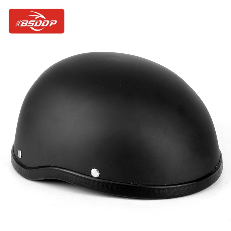Casco RETRO para motocicleta, protector de cara abierta para Scooter, Motocross, Kask