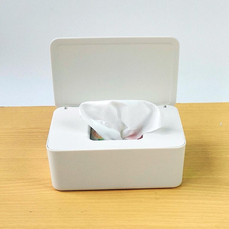 Tissue Doos Natte Doekjes Dispenser Houder Droog Nat Tissue Paper Case Box Doekjes Servet Opbergdoos Houder Container Met Deksel stofdicht: 7