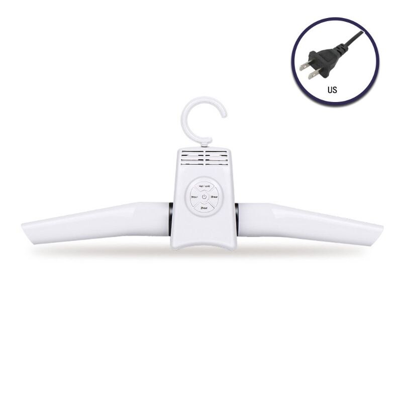 US/EU Plug Electric Drying Rack Smart Hang Clothes Dryer Portable Outdoor Travel Foldable Mini Intelligent Shoes Clothing U1JE