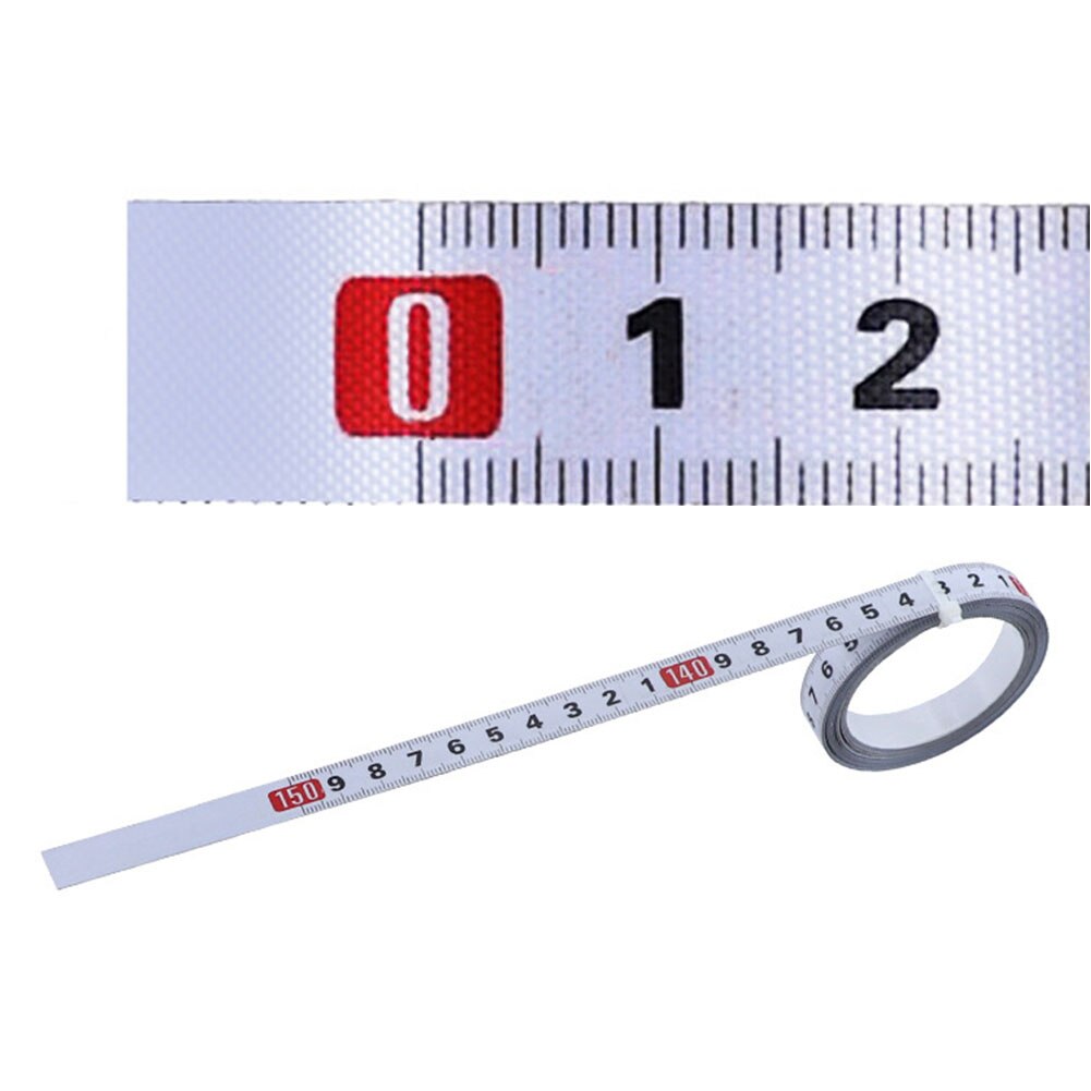 Rulers String Measuring Tool Sticker Sewing Machine Accessories Self Adhesive Industrial Woodworking Tape Measure Steel Metric