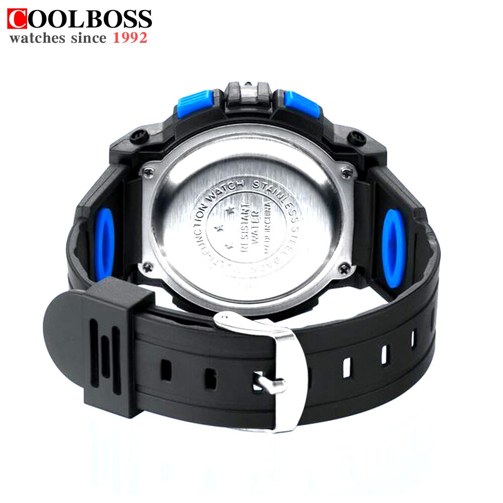 Waterdichte Mens Sport Horloges Relogio Masculino Mannen Siliconen Sport Horloge Reloj S Schokbestendig Elektronische Horloge