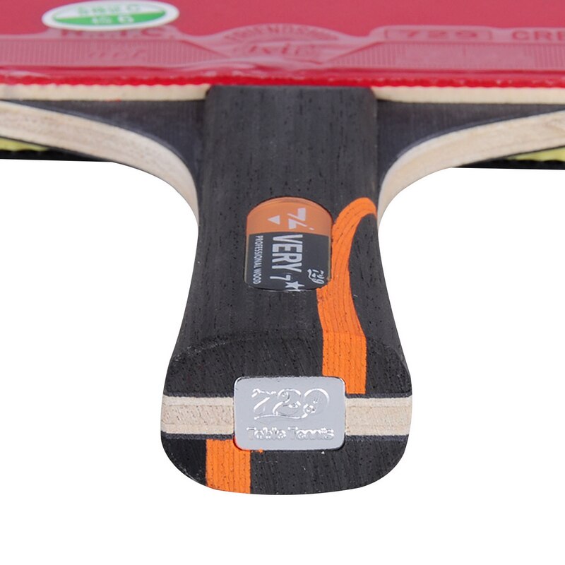 Friendship 729 Very-7 Stars Table Tennis Racket Blade With Double Face Pimples-in Racket Rubber Original Ping Pong bat with bag
