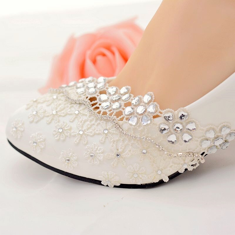 Weiß strass hochzeit schuhe frau hoch Fersen Pumps frauen schuhe hoch Hacke damen braut schuhe weibliche chaussure femme Kralle #58