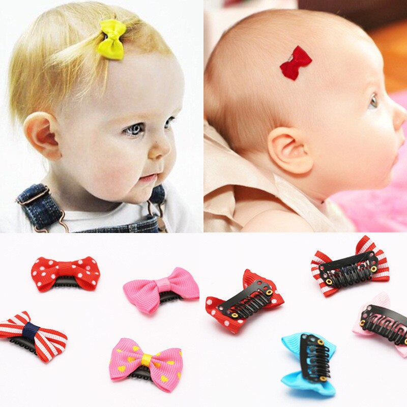 Mini pinces à cheveux pour petites filles, lot de 10 pièces, épingles à cheveux pour nouveaux-nés, accessoires pour enfants