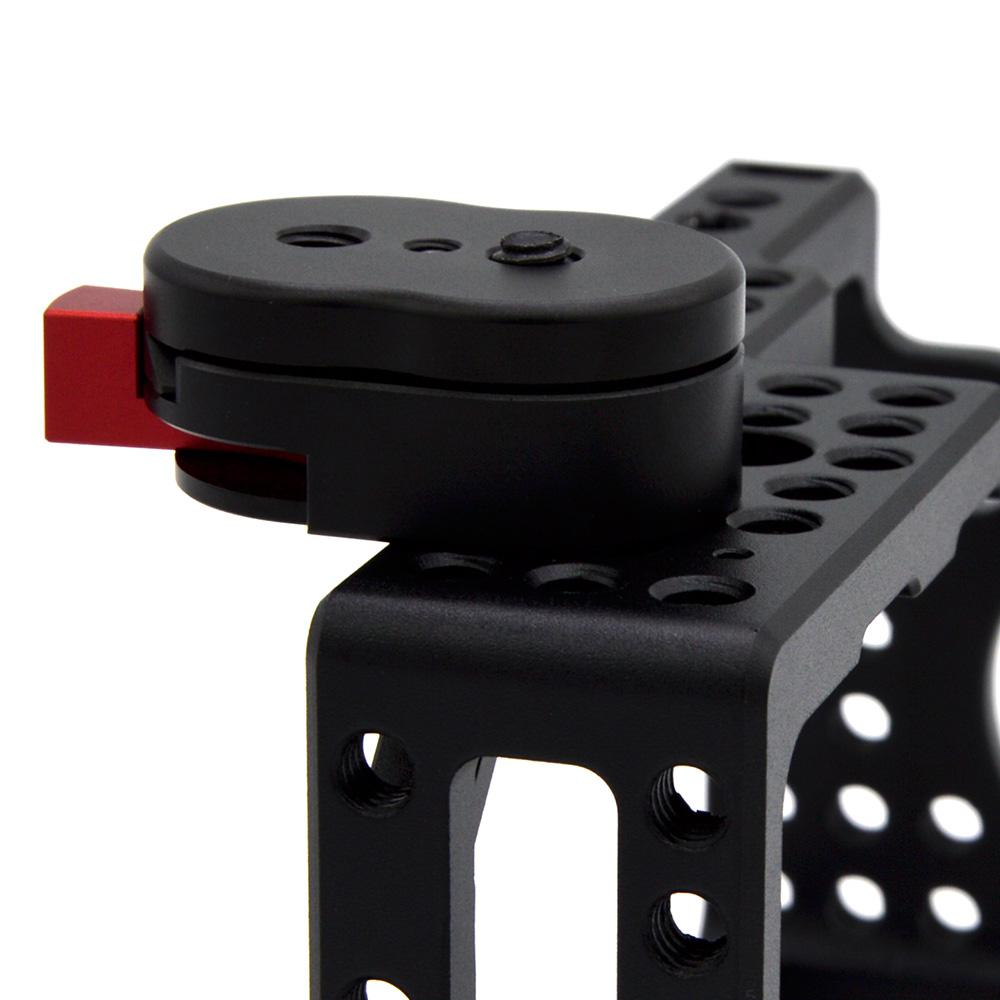 Eastvita Quick Release Plaat Mini Veld Monitor Quick Release Plaat Voor Lcd Monitor Magic Arm Led Light Camera Camcorder Rig r57