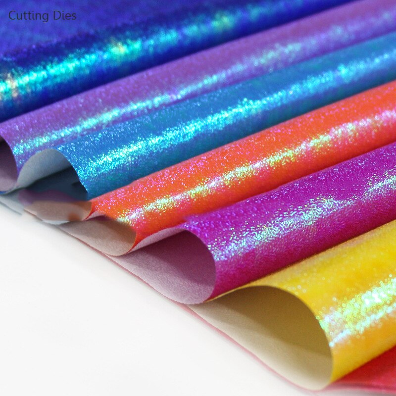 50X70 Cm Shining Rainbow Inpakpapier Roll Voor Bloem Pakket Zakken Plakboek Craft Decoratieve Papier