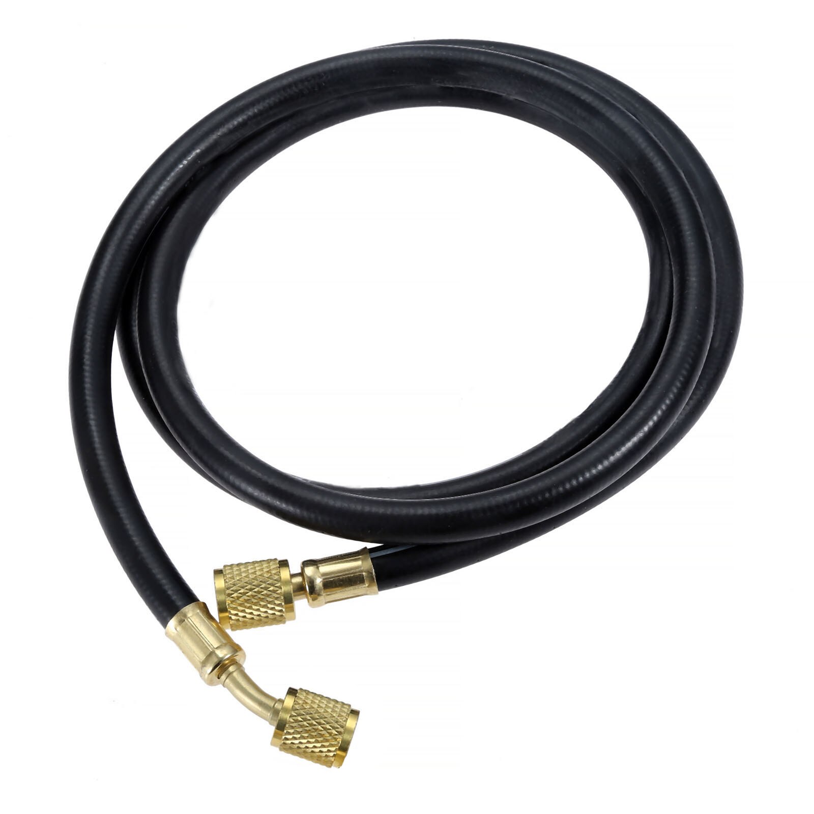 R410A AC Refrigerant Charging Hoses with 1/4’’ SAE Female Flare for R410A R22 R134A R12 R502 Air Condition System Maintenance