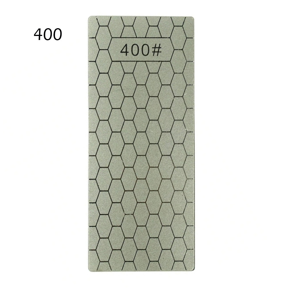 delgada 400/1000 Diamante de piedras de afilar cuchillos Placa de diamante piedra para afilar cuchillos amoladora rectificadora de herramientas . Exclusivo.: 400 girt L