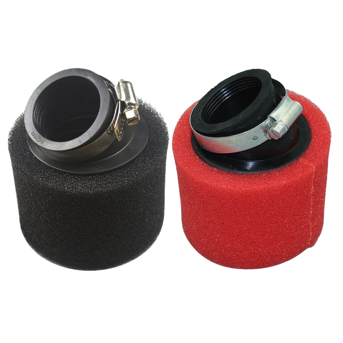 35mm-45mm 45 graders luftfilter til atv snavs pit bike pitbike motocross motorcykel karburator 110 cc 125 cc crf 50 xr50 crf kayo