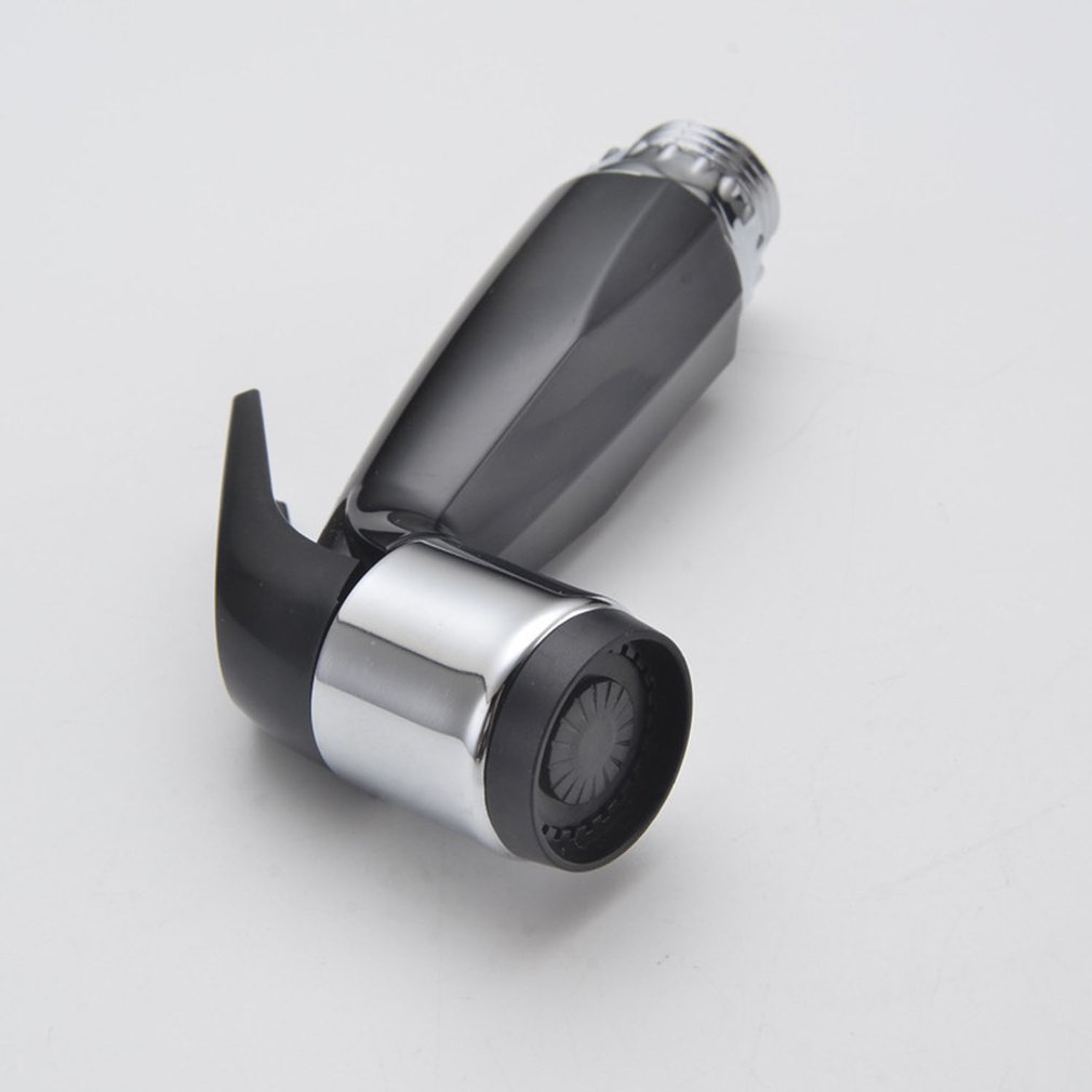 Abs håndholdt lille sprøjtepistol personlig håndholdt brusehoved douche toilet bidet spray badeværelse blomst sprinkler kropsrens