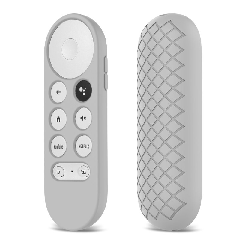 Pour Chromecast Avec Google TV Télécommande vocale Anti-Perte Coque En Silicone Portable Manches Télécommande: 05