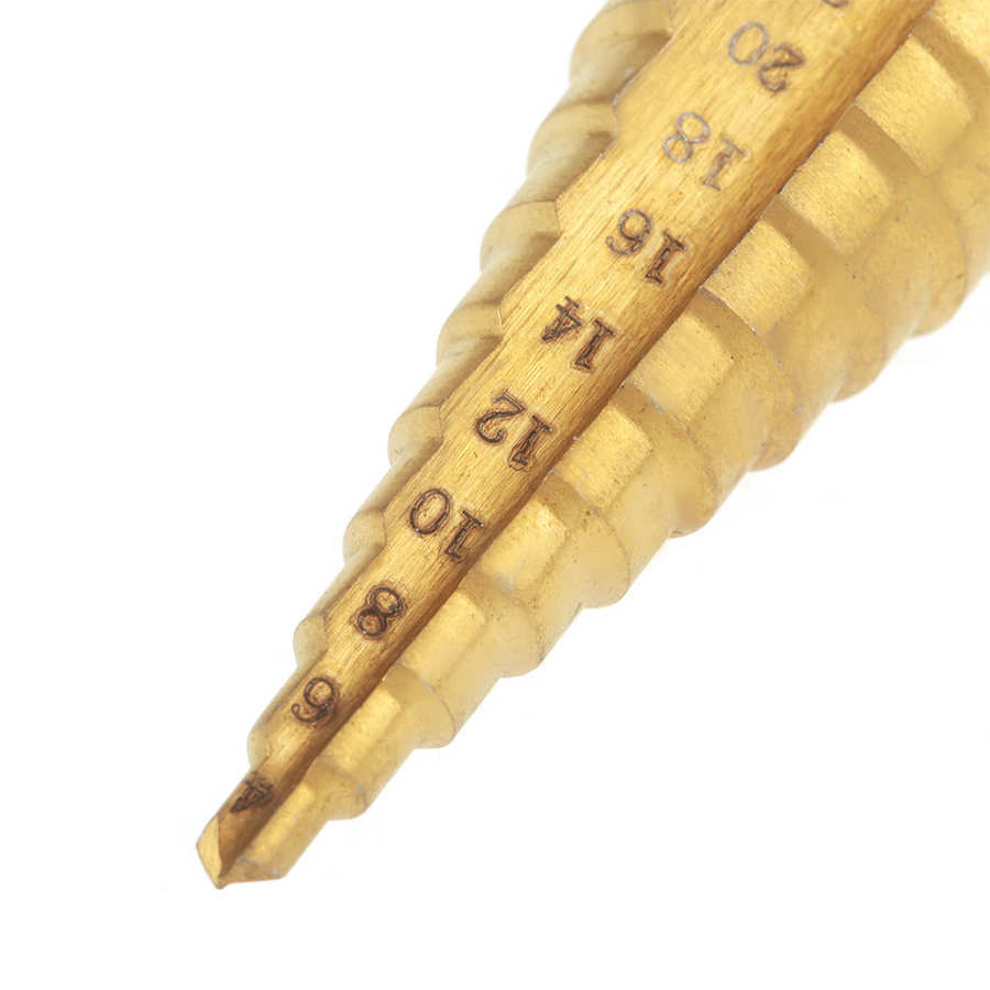 Hss stegplätering borr bit steg borr fler hål steg upp bit steg borr bit steg borr set steg borr för skärning