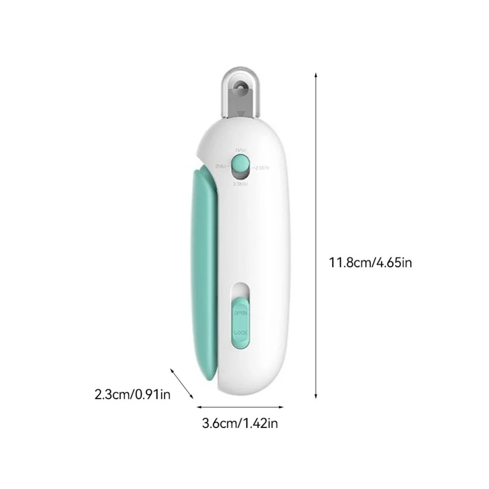 Cat Dog Nail Clippers Safe Comfortable Pet Nail Trimmer with Adjustable Hole Pet Hair Clippers Pet Care Trim