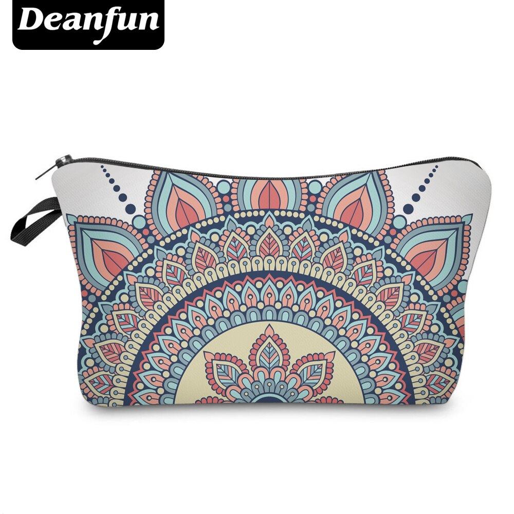 Deanfun 3D Gedrukt Vintage Cosmetische Zakken Bloem Patroon Vrouwen Reizen Benodigdheden voor Opslag 50965