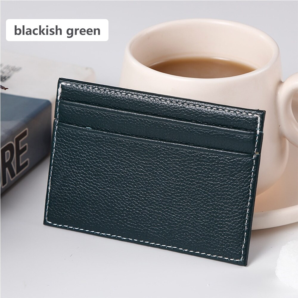 2020 adisputent venda quente moda senhoras couro do plutônio mini carteira cartão titular da chave zip coin purse bolsa de embreagem bolsa moedas sacos finos: blackish green