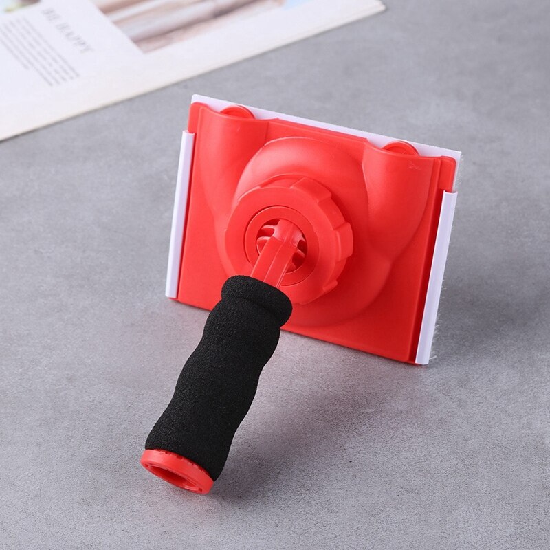 Pincel de látex para pintar bordes, pincel de mano para pintar esquinas de techo y pared, con almohadillas de esponja, para el hogar