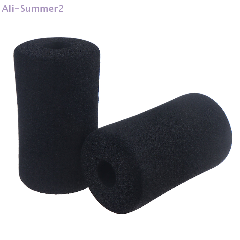 2Pcs Ab Training Sleeve Rolling Foam Roller Gym Exercise Machines Roller Sit-up Board Sponge Covers Hook Foot Foam Fitness Pads
