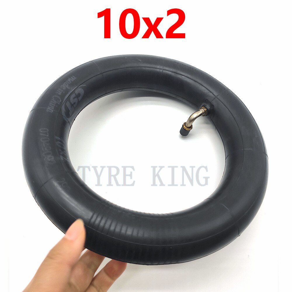 10x2 neumático interior 10*2 tubo interior para Scooter cochecito niños bicicleta Schwinn Roadster triciclo ruedas traseras válvula doblada