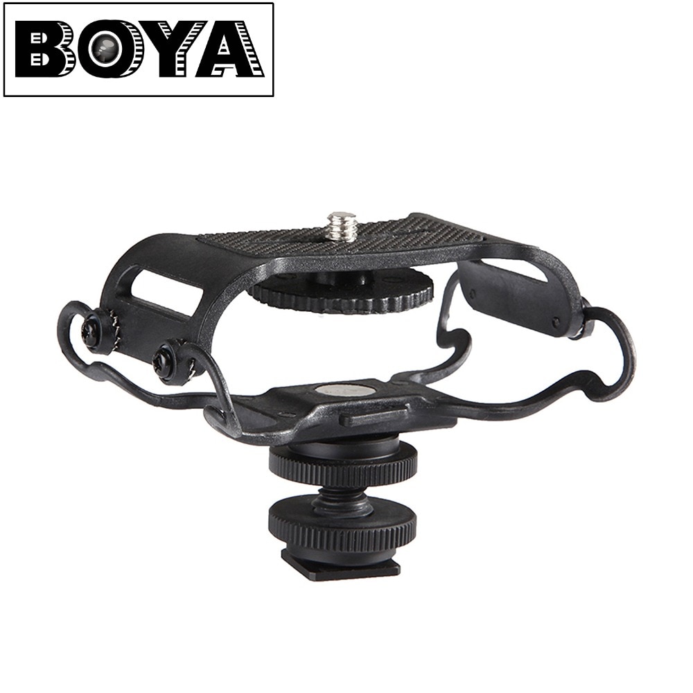 BOYA BY-C10 Microfoon Shock mount voor Zoom H4n/H5/H6 voor Sony Tascam DR-40 DR- 05 Recorders Microfone Shockmount Olympus Tascam
