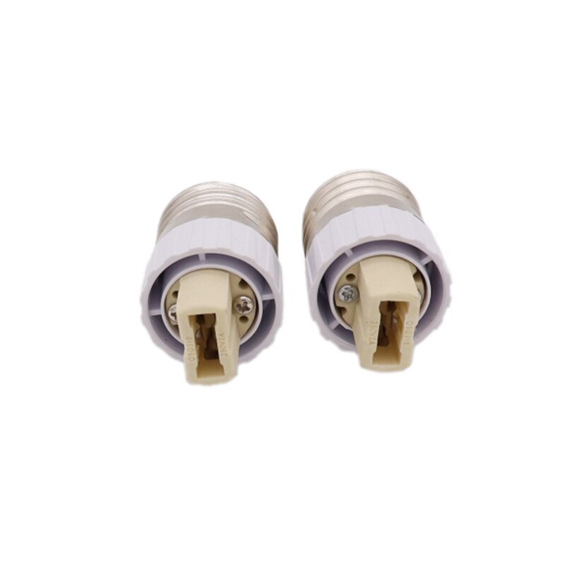 Brandsäkert material  e27 to g9 lamphållare omvandlare sockel konvertering glödlampa  e27-g9 bas typ adapter