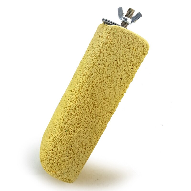 2Pcs Lava Ledge Birds Rats Chinchillas Teeth Grinding Lava Block for Rabbits Hamsters and Parrots