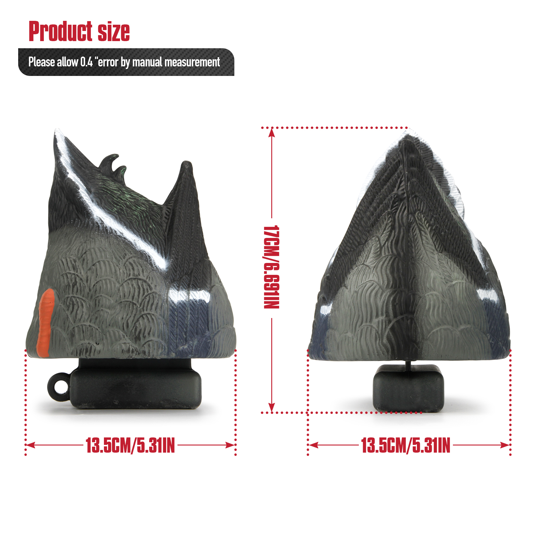 Jaktlockbete för ankor, 3d anksvanslockbeten, flöte med viktad köl, simulerad plastlockbete för sjöfåglar, tillbehör för jakt och skytte