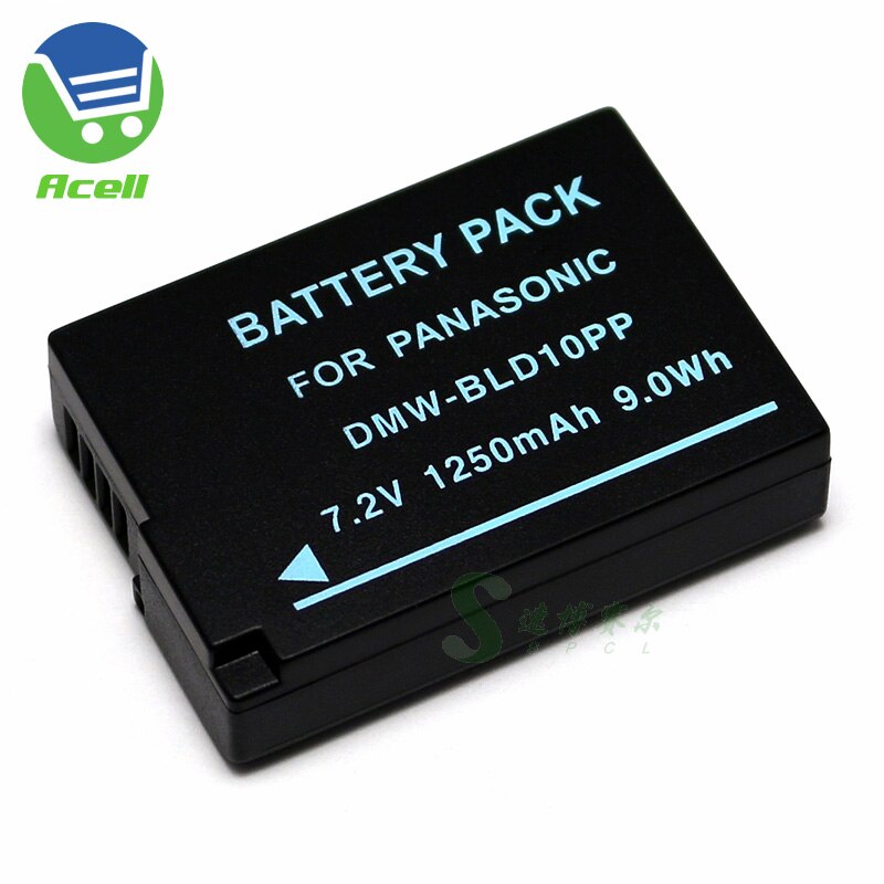 2x Batteria CELLONIC DMW-BLD10 per Panasonic Lumix DMC-G3 GX1 GF2 900mAh