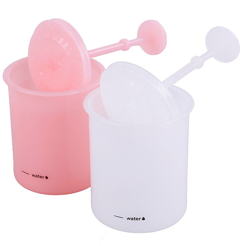 Portable Foam Maker Facial Cleanser White Pink Body Wash Bubble Maker Makeup Face Care Tool Foam Cup