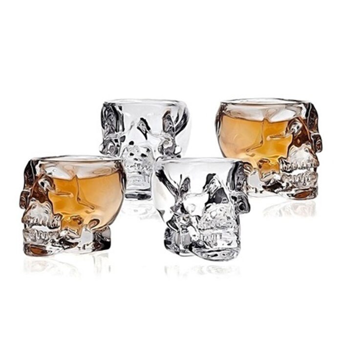 Skalle skalle kopp drinkware gotisk mugg skelett vin ben hög