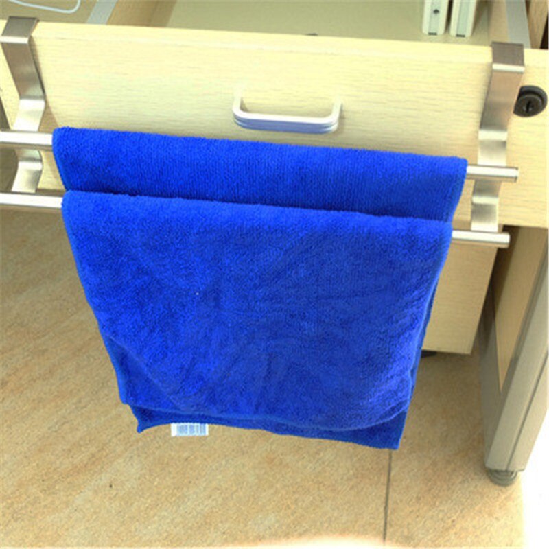 Keuken Handdoek Houder Expandable Badkamer Handdoek Bar Rvs Opslag Hanger Rack Deur Haak Plank Badkamer Accessoires
