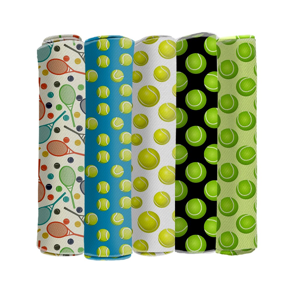 Twill Printed Sports Football Pattern DIY Twill Fabric Kids Sewing Patchwork Cloth Sheet 50*145cm