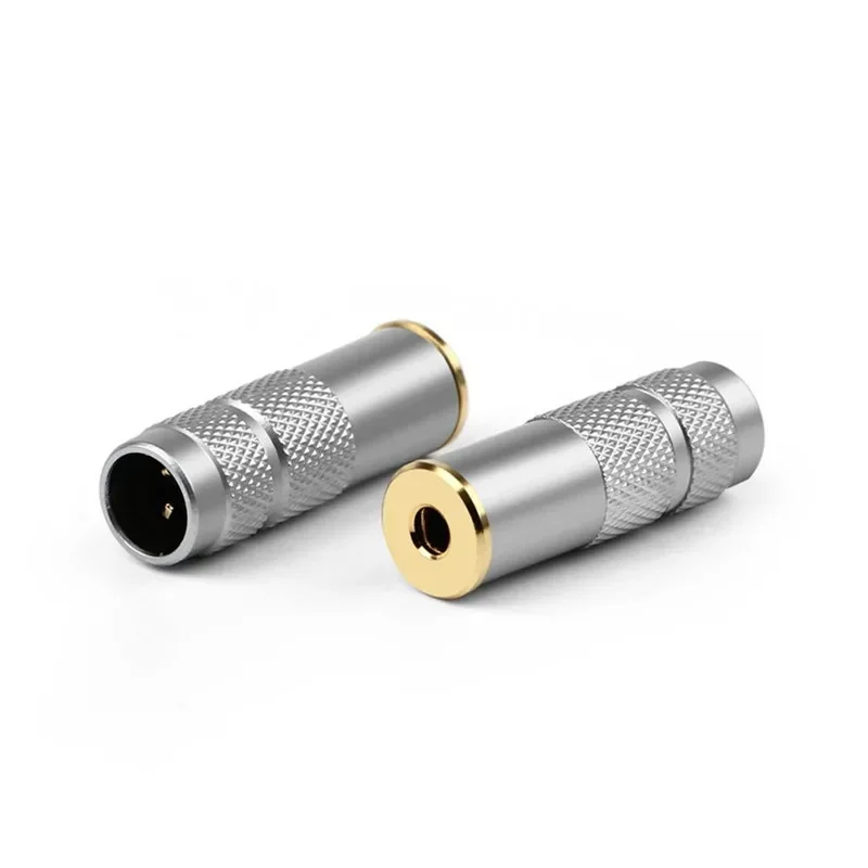 Prise casque Jack femelle 2.5 3.5, 1/8 pouces, 4 pôles, connecteur Audio électronique grand public pour souder, câble d'écouteurs en alliage d'aluminium