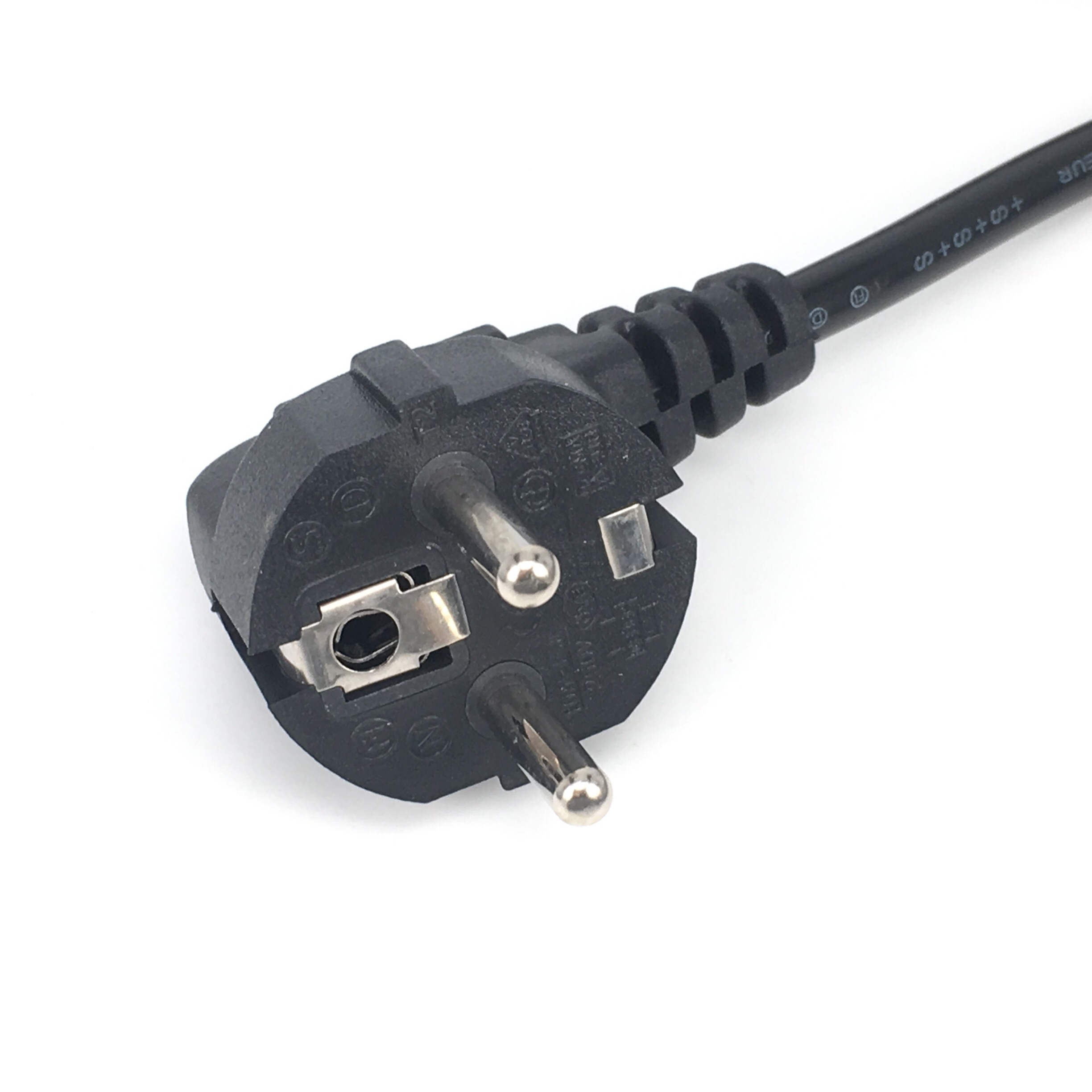 Cabo de alimentação ca europeu da ue euro iec c5 cabo de extensão de energia 1.2m 1.5m cabo de alimentação para notebook portátil pc monitor de computador