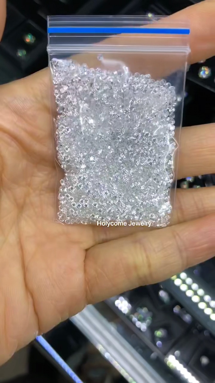 Moissanita para la fabricación de joyas, 0,9mm, precio por quilate