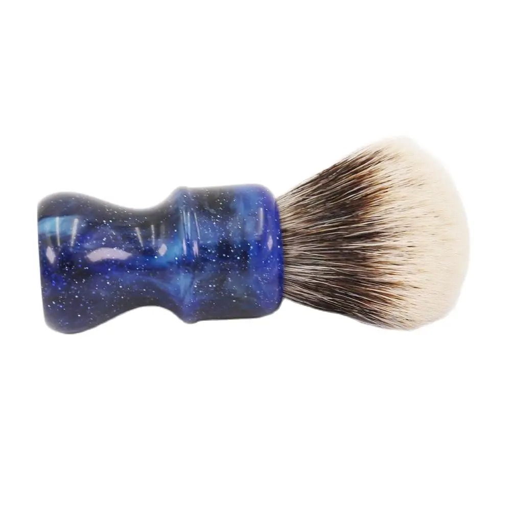 YAQI 24MM Mysterious Space Color Handle Two Band Badger Hair Knot Men Shaving Brushes Men Wet Shave Brushes YAQI