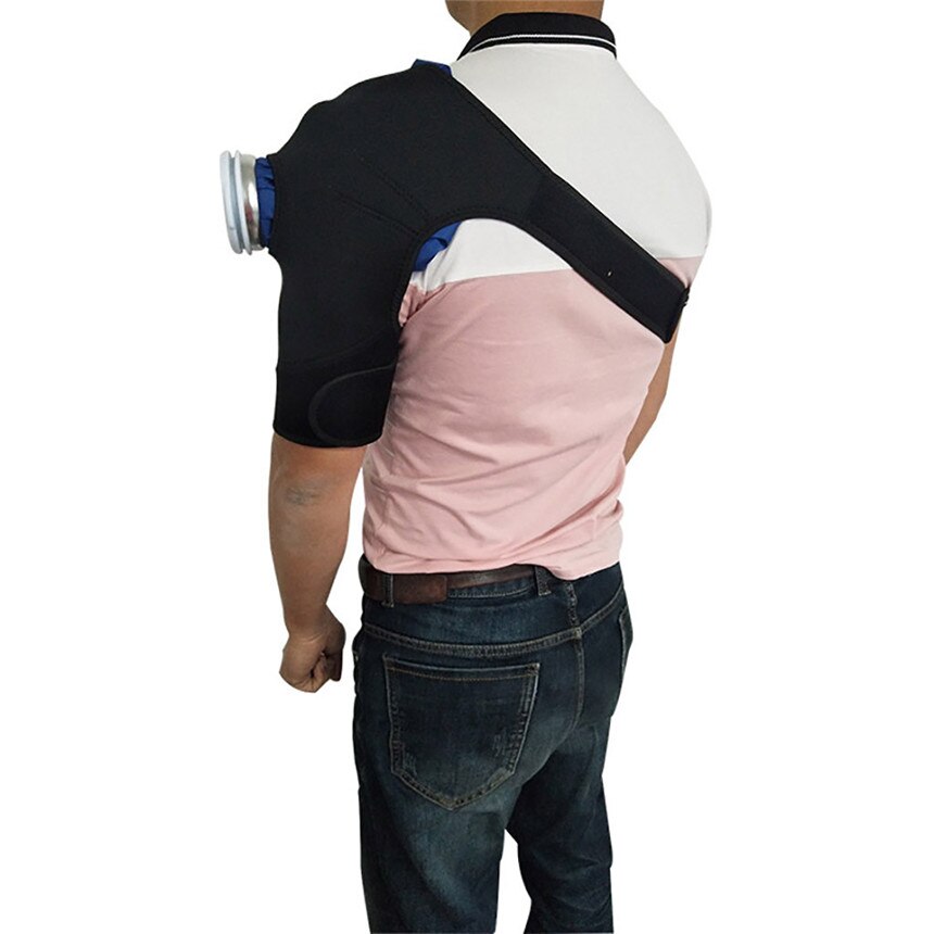 Rodillera de protección para músculos de motocicleta, novedad de , bolsa de hielo, paquete y envoltura para aliviar el dolor, cura en frío y , reutilizable para hombros, espalda y rodilla