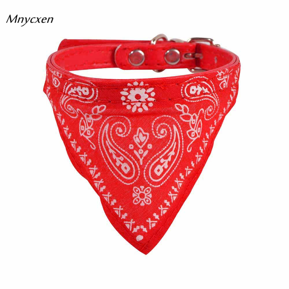 1 PC Verstelbare Pet Dog Puppy Cat Sjaal Bandana Kraag Halsdoek Halsband Hond Kraag Perro @ P